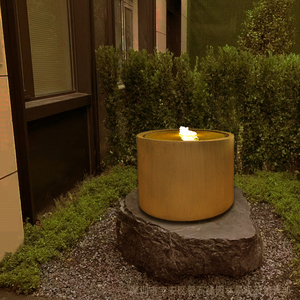 <span class=keywords><strong>Fontaine</strong></span> moderne de luxe en fonte d'acier corten caractéristique d'eau extérieure élégante <span class=keywords><strong>zen</strong></span> <span class=keywords><strong>pour</strong></span> yards jardins utilisation décorative intérieure mariage - Product Image 3
