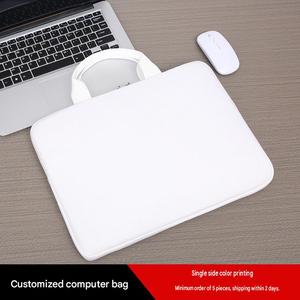 Housse pour ordinateur portable Oxford minimaliste, légère, respirante, imperméable, doublure intérieure douce, durable, écologique, décontractée, pour ordinateur portable 15,6 pouces - Product Image 2