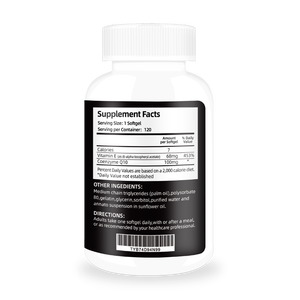 ผู้ผลิตอาหารเสริมอัลตร้าโคคิวเท็นฉลากส่วนตัว ช่วยบำรุงสุขภาพหัวใจสำหรับผู้ชายและผู้หญิง บำรุงสุขภาพหัวใจ อัลตร้าโคคิวเท็น ซอฟต์เจล 120 แคปซูล - Product Image 5