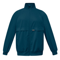 Blouse médicale unisexe respirante en sergé avec détection d'aiguilles et 2+ poches fonctionnelles pour hôpital