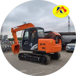 รถขุดมือสองฮิตาชิ ZX70 7 ตัน ยอดนิยม ขายดี ของแท้จากญี่ปุ่น 100% รถแบคโฮไฮดรอลิกแบบยืดหยุ่น มินิเอ็กซ์คาเวเตอร์ - Product Image 1