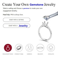 Starsgem OMC antika yastık 7*9mm DEF VVS moissanite elmas eski mayın kesim moissanit