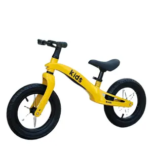 Andador deslizante para crianças de 12 a 14 polegadas, bicicleta balanceada em liga de magnésio para crianças de 1 a 3 anos