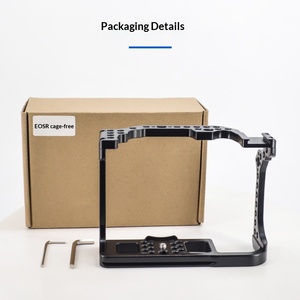 Carcasa de Aleación de Aluminio para Cámara <span class=keywords><strong>Sony</strong></span> A9/A7M3/A7R3 A7R4/A7S3 A7R5/A7M5 A7C ZV-E10 Canon R5/R6 R7 EOS R8 R10 Fujifilm X-T50 - Product Image 2