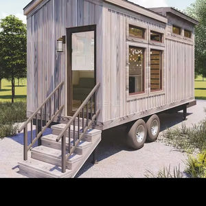 Maison modulaire préfabriquée standard Au/eu/USA sur roues avec <span class=keywords><strong>remorque</strong></span> - Product Image 4