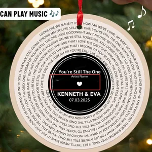 High Quality Cross-Border Acrylic Music European & Unique Style Customizable Christmas Gift Factory Direct Decoration <b>Ornament</b> - Product Image 2