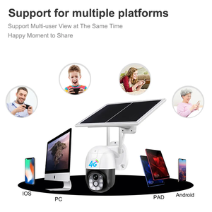 Cámara de Seguridad PTZ 4G LTE para Exteriores, 2MP, Inalámbrica, WiFi, CCTV con Visión Nocturna, IP66 Impermeable, para Hogar y Granja - Product Image 6