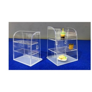 Yageli Candy <b>Model</b> Eco-friendly Transparent Acrylic Customizable Color Custom Logo Screen Printing Tall Display Case Multiple - Product Image 2