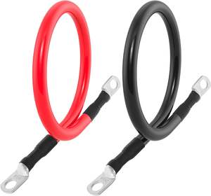 3ft 4 Awg Gauge Wireofc Puur Koperen Golfkar Marine Grade Boot 3/8 Lugs Batterij Draadkabel - Product Image 4