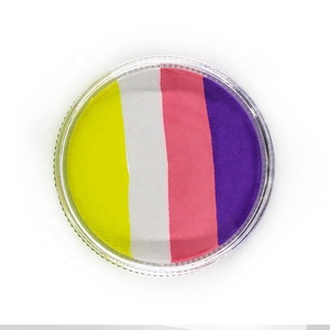 Kit profesional de <span class=keywords><strong>pintura</strong></span> facial a base de agua, <span class=keywords><strong>pintura</strong></span> de cara de neón uv de 30g, <span class=keywords><strong>pintura</strong></span> de imagen - Product Image 1