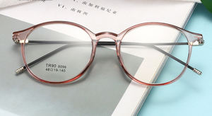 Montatura per <span class=keywords><strong>Occhiali</strong></span> TR90 Sottile, Prezzo Basso, Modello Rotondo, Nuovo Design, Produzione Cinese - Product Image 4