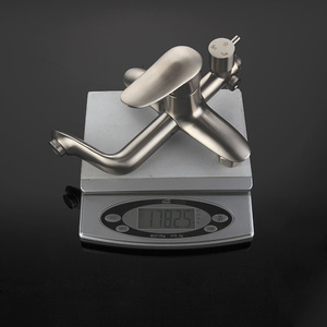 304 Stainless Steel <b>Shower</b> Valve Set YQ1300013Y Brushed Curved Rain Function Concealed Installation Corrosion Prevention - Product Image 1
