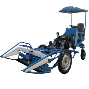 Mini-moissonneuse-batteuse multifonctionnelle à transmission par engrenages bleus pour usage agricole - Product Image 5