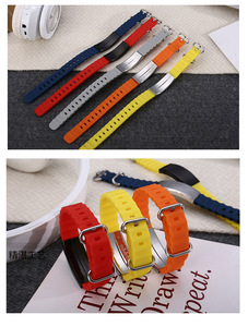 Glissière réglable Nom personnalisé pour enfants Femmes Hommes Garçon <span class=keywords><strong>Bracelet</strong></span> en silicone caoutchouc personnalisé ID Enfants Bébé Bracelets <span class=keywords><strong>Bracelet</strong></span> - Product Image 5