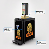 Machine à boissons froides portable de table, -20°C ℃   Refroidisseur de vodka et de whisky à refroidissement rapide pour bar et boîte de nuit