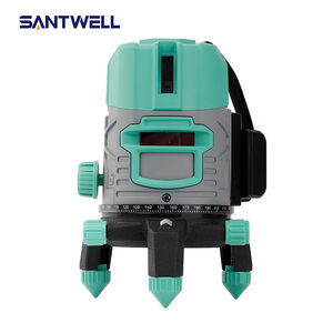 2/3/5 Lines Green LD <b>Laser</b> <b>Level</b> Self Leveling Outdoor High Bright <b>Laser</b> Measuring Tool with Tilt Alarm Dual Battery ABS Rubber - Product Image 3