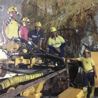 Plataforma de Perforación de Núcleo Ligera para Minería, Fabricada en China, para Exploración de Gas, Perforación Hidráulica de Túneles Subterráneos