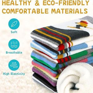 Kids Ski <b>Socks</b> Merino Wool Winter Warm <b>Socks</b> - Product Image 3