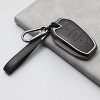 Pour Citroen véhicule métal clé de voiture coque housse pour Citroen C5 X C5 Aircross C6 C4 aircross