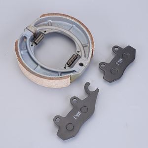 Juego <span class=keywords><strong>de</strong></span> Pastillas y Zapatas <span class=keywords><strong>de</strong></span> Freno <span class=keywords><strong>de</strong></span> Disco Semimetálicas Delanteras y Traseras para Motocicleta Workman 250 <span class=keywords><strong>Vento</strong></span> 1 Disco + 2 Tambores - Product Image 5