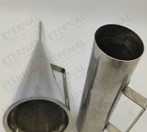 Corong Viscometer baja tahan karat uji viskositas aliran semen lumpur lumpur lumpur baja tahan karat - Product Image 3