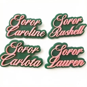Customizable Pink Green Sorority Chapter <strong>Pins</strong> <strong>AKA</strong> Acrylic Lapel <strong>Pins</strong> Soror <strong>Brooches</strong> Name Lapel <strong>pin</strong> - Product Image 1