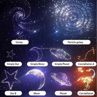 Panneau de plafond personnalisé en fibre optique scintillante, étoiles filantes, coton polyester insonorisant 600x600mm