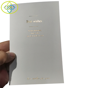 Logo personnalisé, nouveau produit, carte de vœux de luxe, feuille d'or, cartes de vœux - Product Image 6