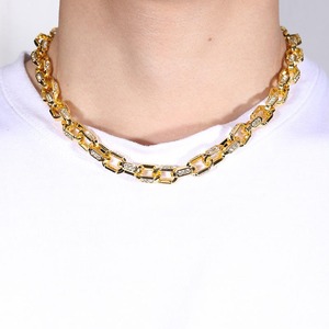 Cadena de Hip Hop con Diamantes de Moissanita de Alta Demanda, Joyería Personalizada con Comodidad para Uso Diario, Disponible a Precio de Exportación - Product Image 4