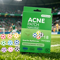 Patchs anti-boutons à thème sportif pour le visage, traitement OEM/ODM en gros sous marque privée, étanches, résistants à la transpiration, pour tous types de peau