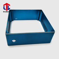 Boîtier en aluminium extrudé pour amplificateur de subwoofer de voiture, châssis, coque, boîtier de circuit imprimé