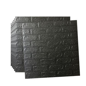 วอลเปเปอร์ติดผนังลายอิฐ 3 มิติ สีขาวล้วน วัสดุโฟม PE กันน้ำ สำหรับห้องน้ำ ราคาส่งถูก - Product Image 2