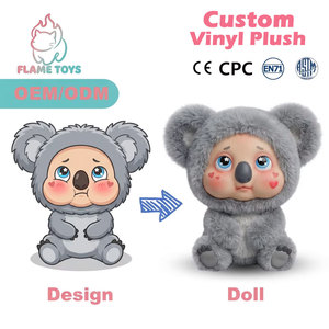 Peluche Kawaii Personalizado de Algodón PP con Rostro Bordado en Vinilo, Ropa Extraíble para Merchandising Cultural CPC - Product Image 1