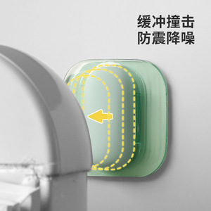 Protector de silicona para manija de puerta, pegatina anticolisión engrosada para seguridad en el hogar, paquete de 3 - Product Image 4