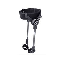 Exosquelette de marche pour la rééducation des jambes, pour personnes âgées, patients victimes d'AVC, hémiplégie, en alliage d'aluminium, pliable en une seconde, léger