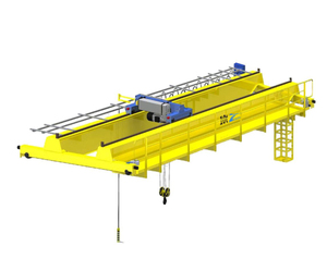 Pont roulant à double poutre de type européen 20t avec télécommande pour usage industriel en usine et atelier - Product Image 1