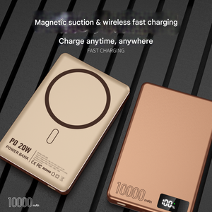 Sản Phẩm Mới Biểu Tượng Tùy Chỉnh <span class=keywords><strong>Mini</strong></span> Siêu Mỏng Ngân Hàng Điện 10000 MAh Xách Tay Công Suất Cao Từ Không Dây Ngân Hàng Điện Cho Điện Thoại - Product Image 5