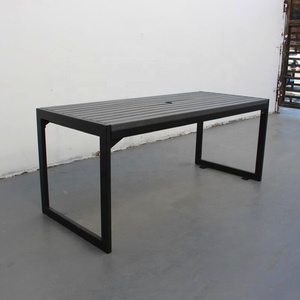 <span class=keywords><strong>Table</strong></span> de pique-nique rectangulaire en bois <span class=keywords><strong>composite</strong></span> recyclé avec une seule banquette, ensemble de <span class=keywords><strong>table</strong></span> et bancs de pique-nique en bois <span class=keywords><strong>composite</strong></span> - Product Image 5
