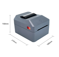 NETUM Professional 118mm Imprimante d'étiquettes d'expédition avec options BT/USB Fournisseur en gros en stock