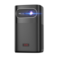 Nouvel écran de projecteur DLP Home Cinéma Lumière LED pour la pièce Mini projecteur intelligent portable 1080P Android Wifi 3D Film de poche FHD