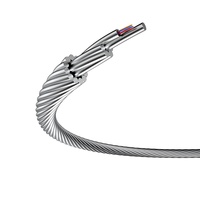 Câble à fibre optique OPGW 8 cœurs, prix usine, tube en acier inoxydable, prix au mètre