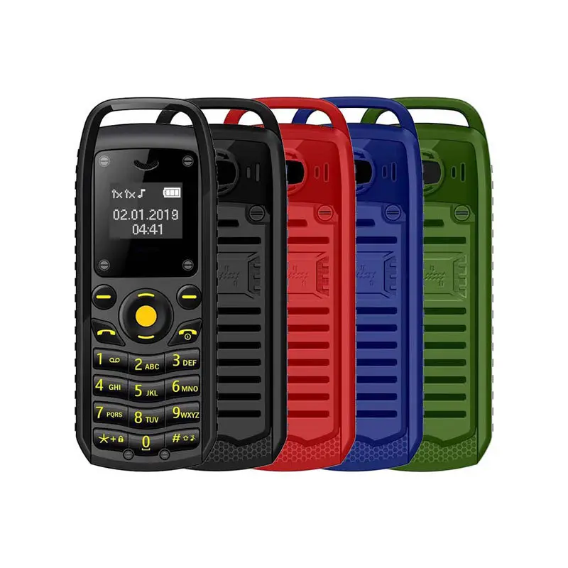 Venda quente por atacado fornecimento de fábrica 2G GSM Celular BM25 Dual Sim Cartão Pequeno Celular 0.66 Polegada Mini Telefone