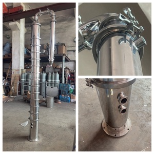 Colonne de distillation modulaire en acier inoxydable, colonne de rectification d'alcool avec tuyau de refroidissement pour alambic domestique et commercial - Product Image 5