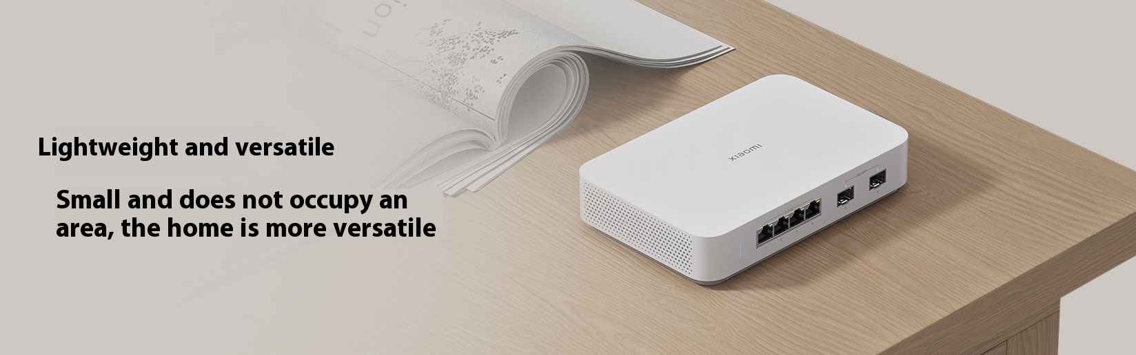 Xiaomi 10Gbps Network Switch SW-106T-A | Rapid Expansion for