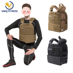 Support de plaque de gilet de poids tactique réglable de logo personnalisé <span class=keywords><strong>UNIQ</strong></span> - Product Image 6