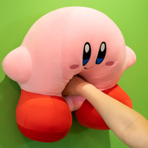 Peluche de <span class=keywords><strong>Kirby</strong></span>, el más vendido, lindo cojín decorativo, regalo para niñas, rosa, decoración para habitación de estudiantes, venta al por mayor para máquinas de garras - Product Image 4