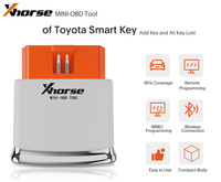 Herramienta Xhorse XDMOT0GL MINI OBD, herramienta XDMOT0GL para Toyota, soporte de llave inteligente, agregar llave y programación OBD perdida de todas las llaves