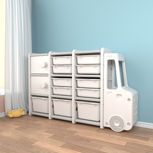 Nouvelle armoire multifonctionnelle pour enfants en carton, étagère, conteneur pour jouets d'enfants, <span class=keywords><strong>rangement</strong></span> pour jouets de bébé - Product Image 3