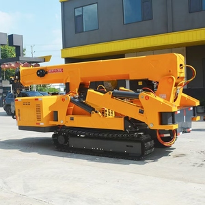 P-199 Chất lượng cao 3ton-12 tấn Spider cần cẩu thiết bị xây dựng Telescopic Boom <span class=keywords><strong>mini</strong></span> Nâng thủy lực cần cẩu bánh xích - Product Image 5