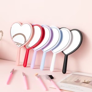 <span class=keywords><strong>2025</strong></span> <span class=keywords><strong>New</strong></span> YD cầm tay mini trái tim tắm gương du lịch nhỏ trang điểm màu hồng cầm tay gương - Product Image 3